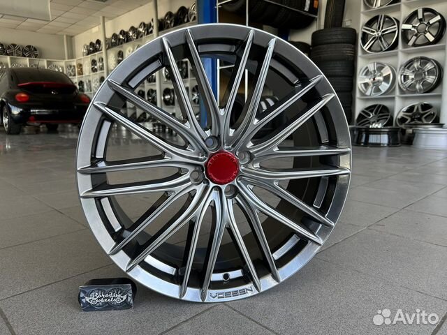 Диски литые Vossen 2516 4x100 r18 #1702 серые