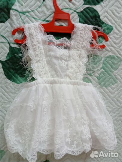 Платье боди для девочки