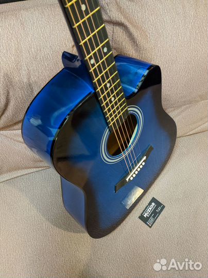Гитара дредноут с чехлом