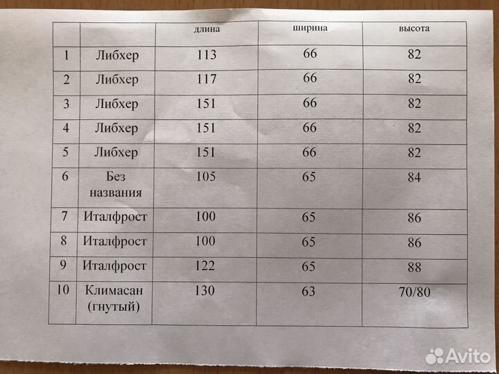 Морозильный ларь