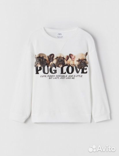 Футболка с длинным рукавом Zara 134