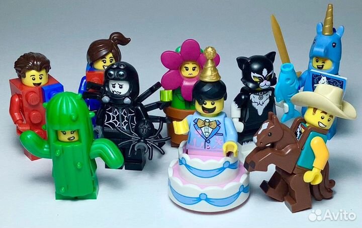 Lego 18 series minifigures минифигурки оригинал