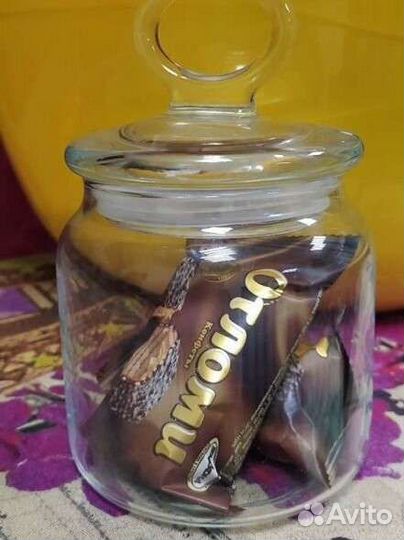 Баночка для орехов, конфет и сыпучих