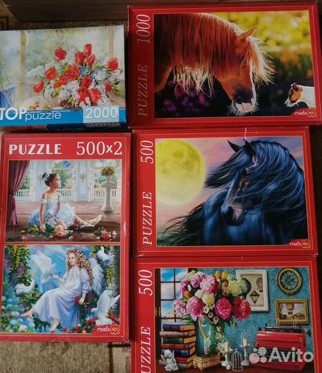 Пазлы 500, 1000, 2000