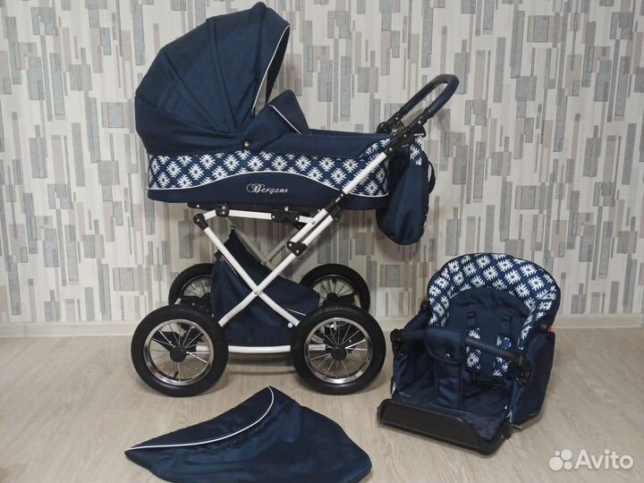Коляска 2 v 1/bergamo