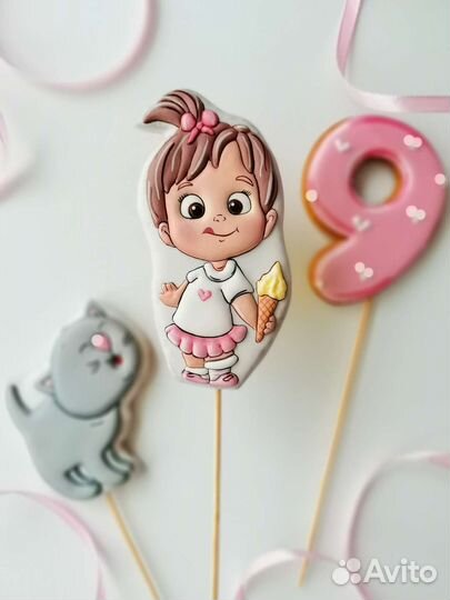 Пряники на праздники, топеры на день рождения