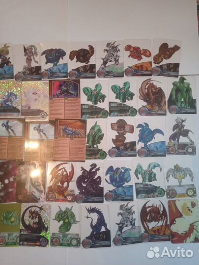 Карточки от бакуганов