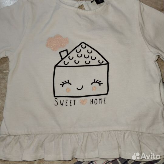 Лонгслив для девочки 74 kiabi