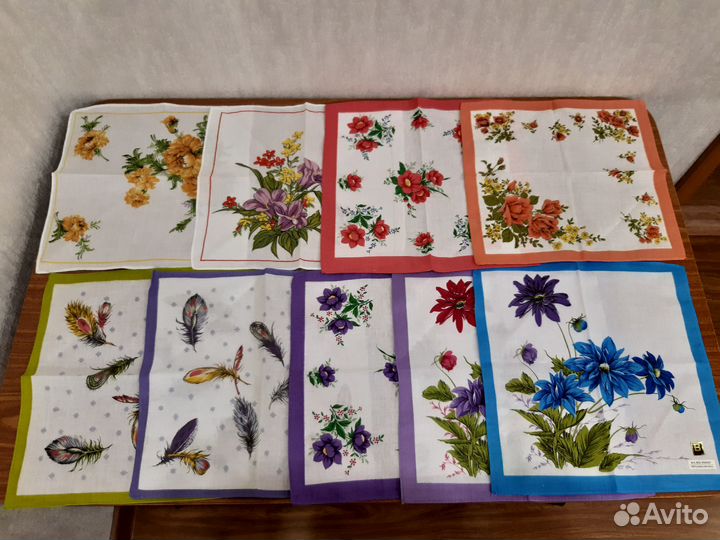 Носовые платочки (набор 6 шт) новые