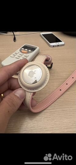 Ошейник с трекером Air Tag отслеживание