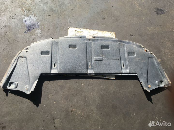 Ситроен С4 защита под передний бампер