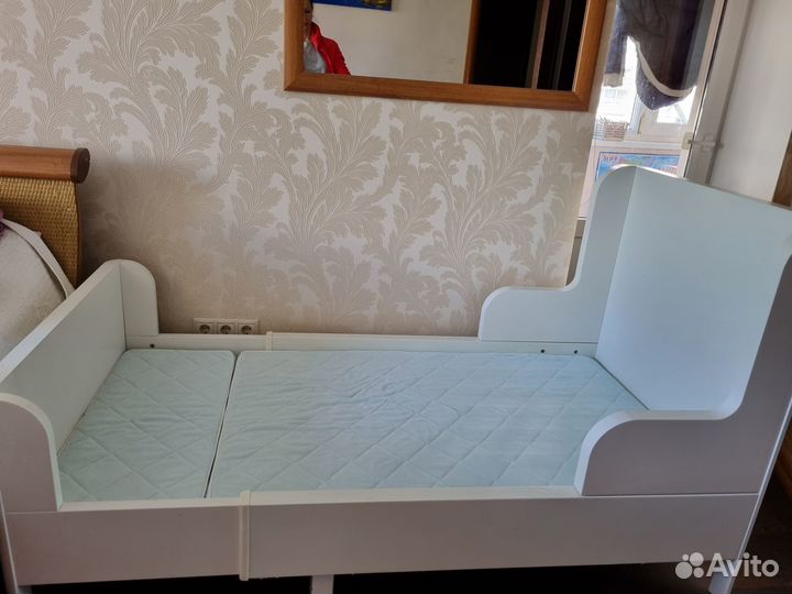 Детская кровать IKEA с матрасом
