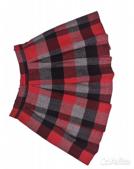 Юбка IL gufo Cotton wool Plaid skirt. Оригинал