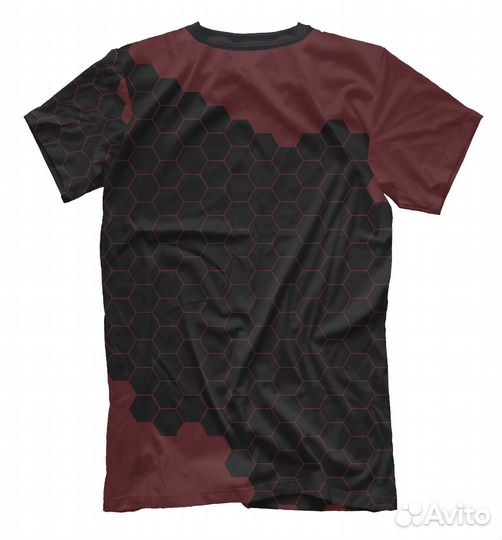 Футболка «Resident Evil Red Paint (соты)» Новая Ла