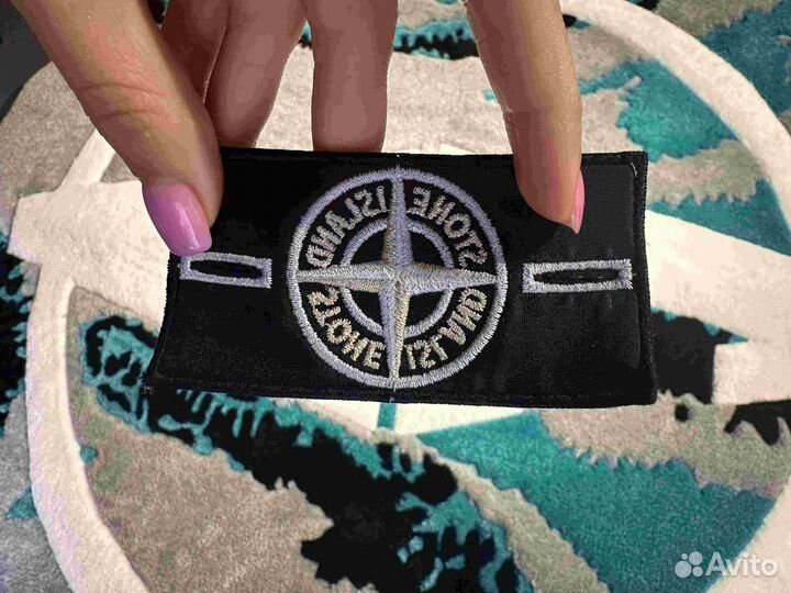Патч Stone Island Ghost Piece Black Badge