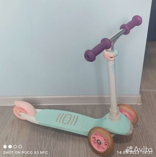 Самокат детский Oxelo B1 500 (декатлон)