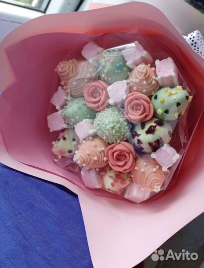 Букет клубника в шоколаде 2 часа