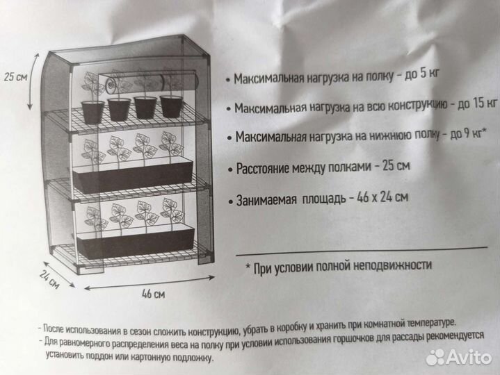 Парник на подоконник
