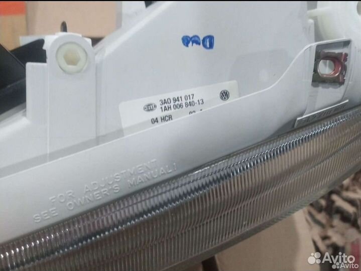 Фары новые оригинал passat B4 (л+п)