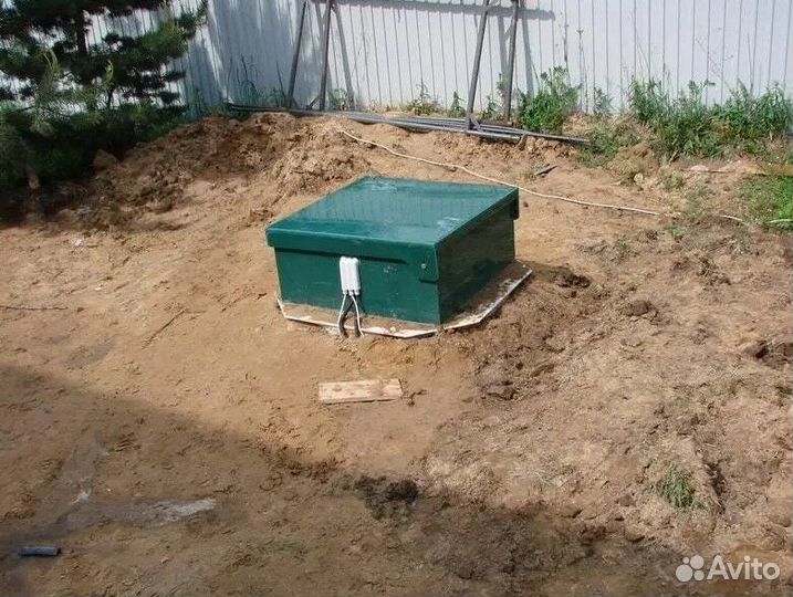 Септик, канализация на дачу под ключ