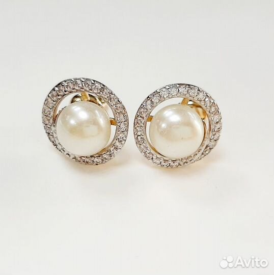 Золотые серьги