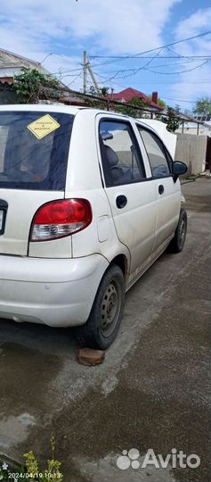 Запчасти на daewoo matiz