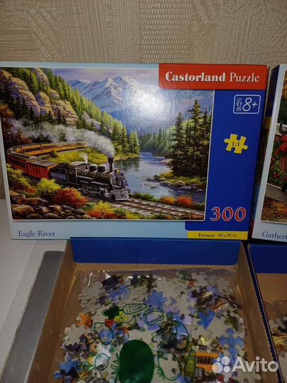 Пазл castorland 300 деталей