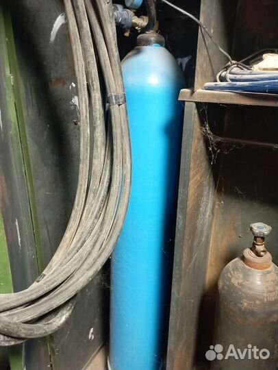 Баллон кислородный 40 л+редуктор+шланги+резак