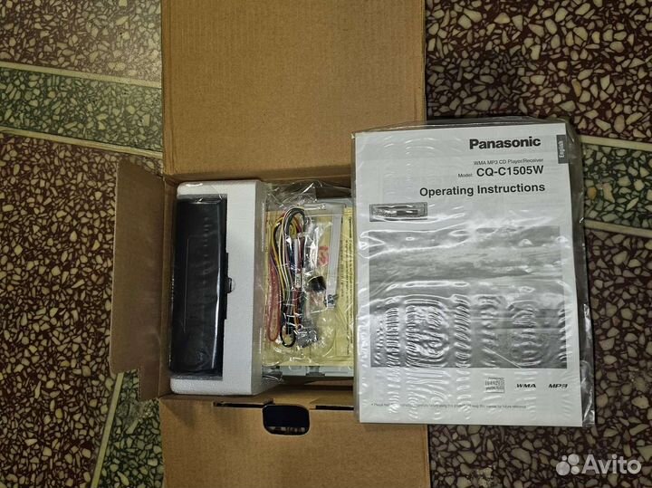 Магнитола panasonic cq-c1505w