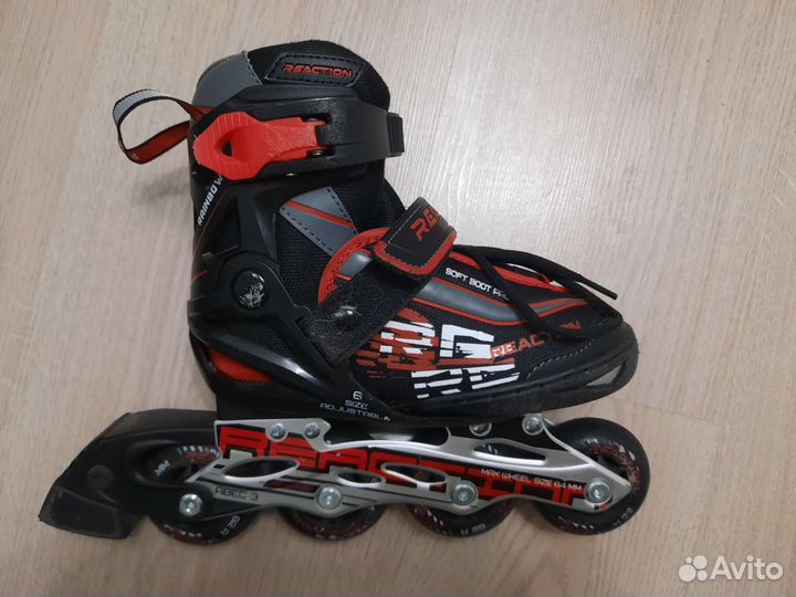 Роликовые коньки детские раздвижные