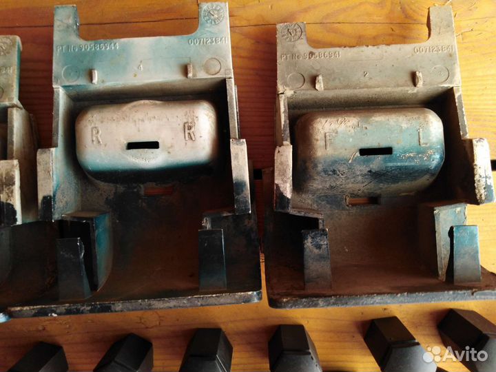 Заглушки в пароги Опель Вектра В рейстал