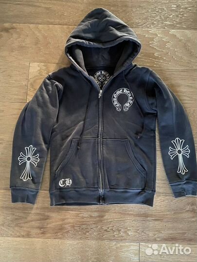Зип худи chrome hearts vintage