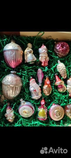 Елочные игрушки СССР