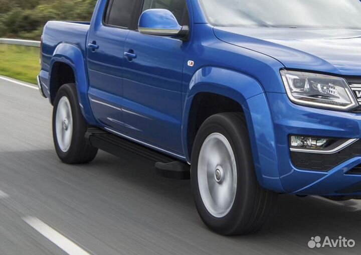 Пороги Подножки Volkswagen Amarok 2016- 