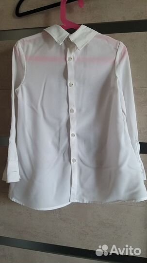 Рубашка школьная для девочки пакетом