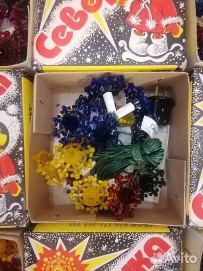 Гирлянда северянка электрогирлянда фонарики