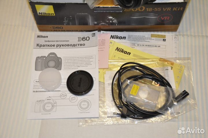 Зеркалка nikon D60