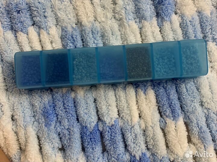 Набор бисера 7 ячеек