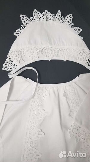 Крестильные рубашки под заказ и в наличии