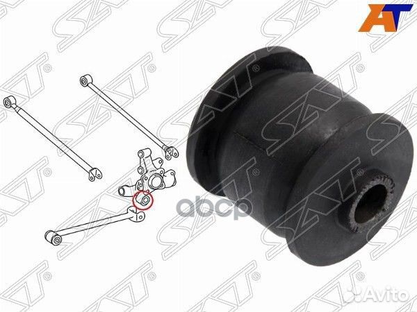 Сайлентблок задней цапфы (к продольной тяге)