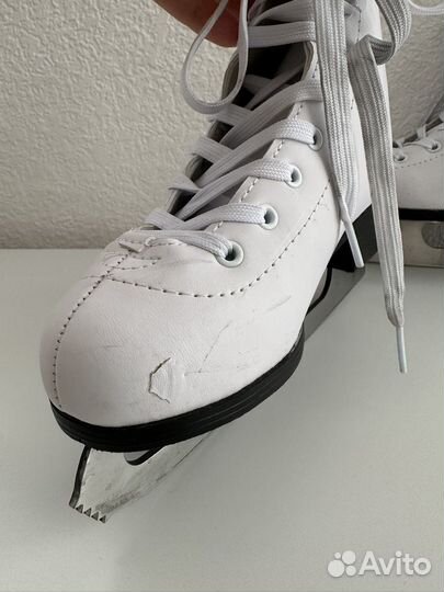 Коньки для девочки размер 34, 35