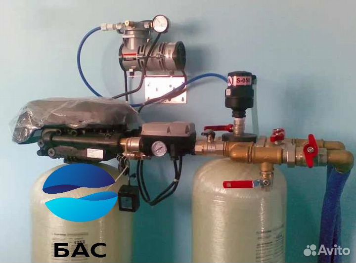 Очистка воды из скважины для коттеджа умягчения