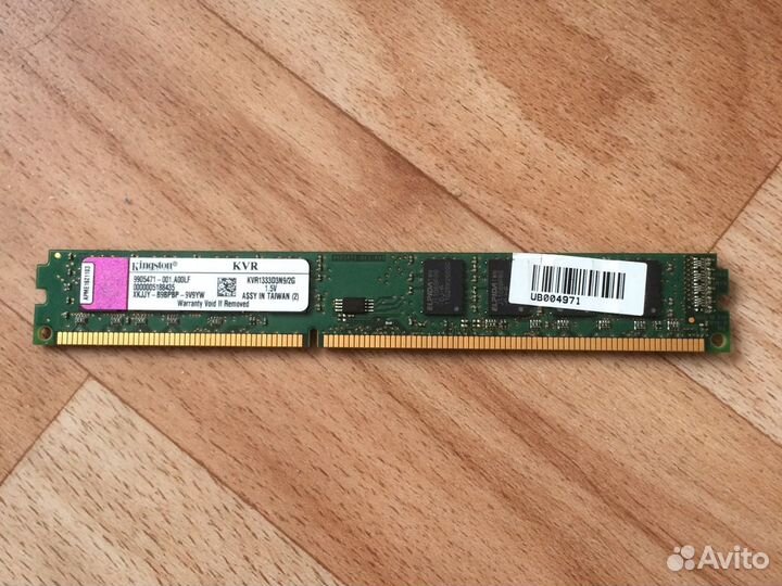 Оперативная память DDR1, DDR2, DDR3, DDR2 для ноут