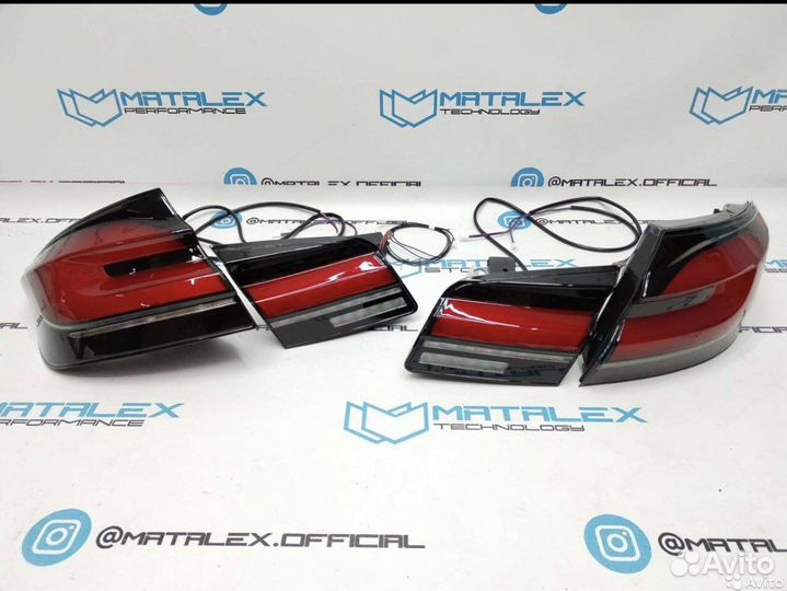 Задние фонари BMW F10 стиле G30 LCI