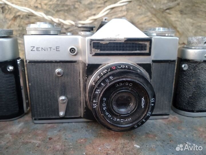 Плёночный фотоаппарат Зенит, фэд2