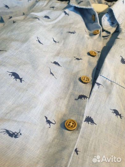Рубашка на мальчика 74