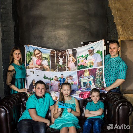 Плед с фото 200х150