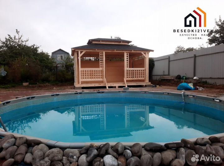 Беседка для дачи