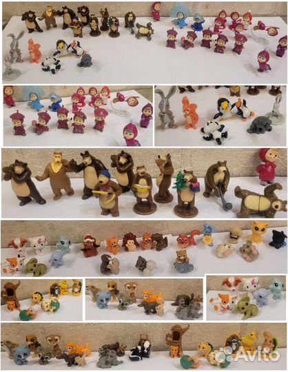 Игрушки киндер сюрприз