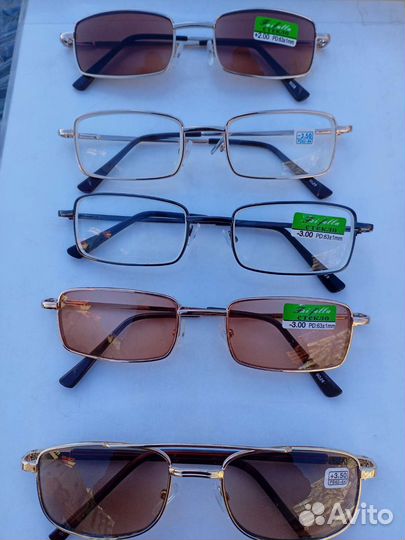 Очки для зрения и просто солнечные